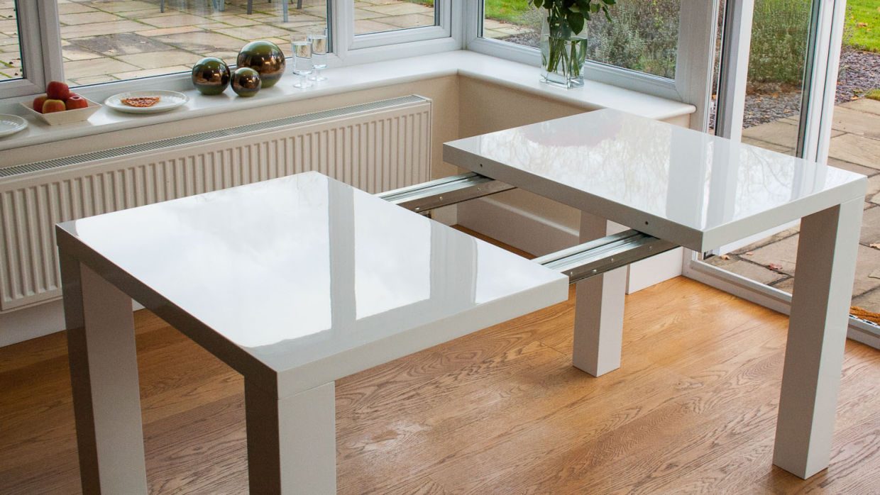 extendable kitchen dining table